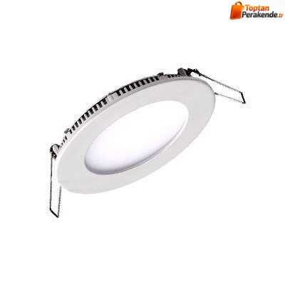 Pelsan Sirma 12 Watt Gün Işığı Işık Slim Led Yuvarlak Panel 4000K